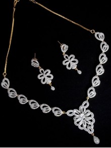 CZ Necklace Set